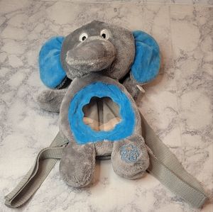 Chupa Chups Backpack Plush Elephant Clear vinyl Tummy